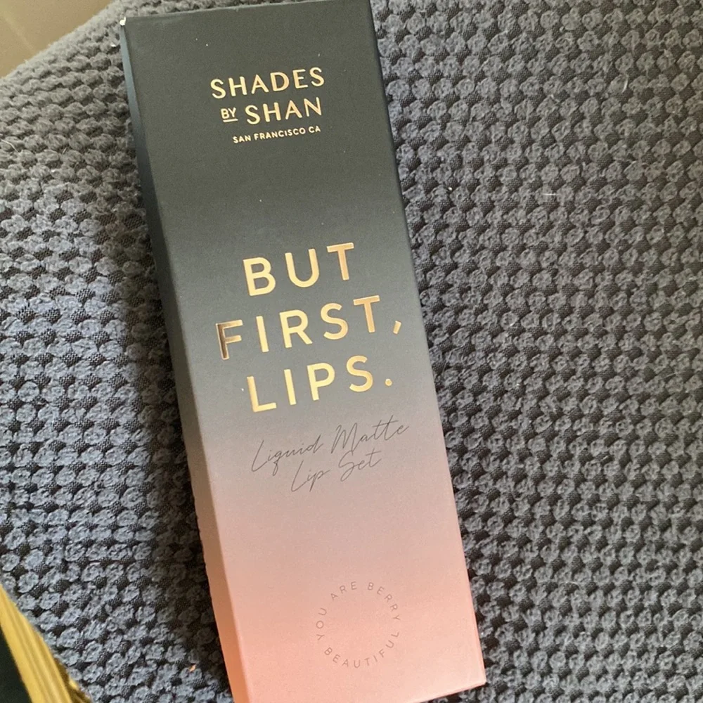 Shades by Shan‎ but first lips liquid matte lip set